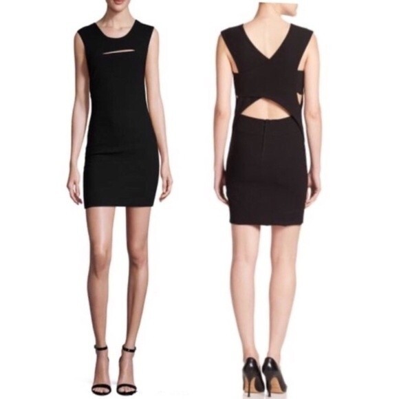 IRO Calley Sleeveless Cutout Body Conscious Dress - Picture 1 of 8
